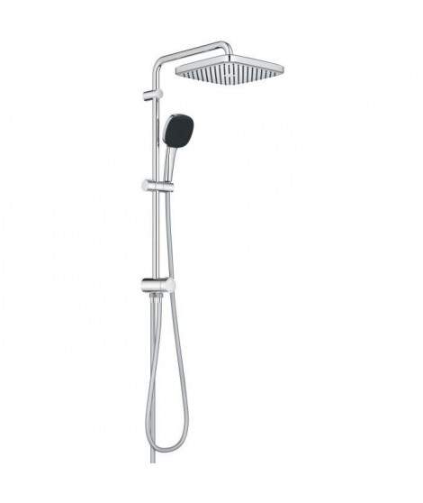 Colonne de douche avec inverseur manuel - Economie d'eau - GROHE Vitalio Comfort 250 - Chromé - 26698001