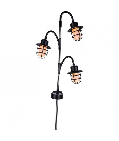Balise solaire décorative - LUMISKY - BERRY SPIKE - H74 cm - LED blanc chaud