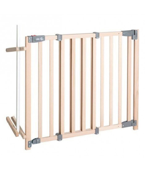 Barriere de Sécurité Bébé pour Escalier Safety Up - ROBA - Largeur de 93.5 a 120.5 cm