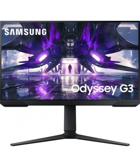 Ecran PC - SAMSUNG - LS24AG300NRXEN - 24 FHD 1920x1080 - Dalle VA - 1 ms - 144 Hz - HDMI / DisplayPort - FreeSync Premium