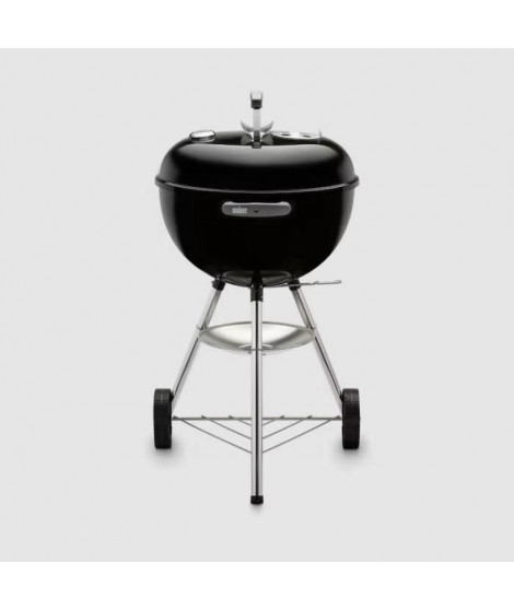 Barbecue a charbon - WEBER - Classic Kettle - Acier émaillé - Diametre 47 cm - Thermometre intégré