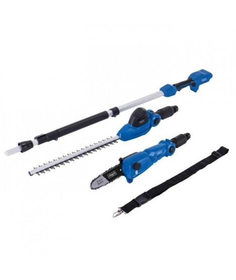 Outil 2 en 1 Elagueuse + Taille-haies sans fil - SCHEPPACH C-PHTS410-X- 20V IXES - sans batterie ni chargeur