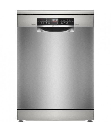 Lave-vaisselle pose libre BOSCH SER6 SMS6EDI00E - 13 couverts - Induction - L60cm - 42 dB - Acier