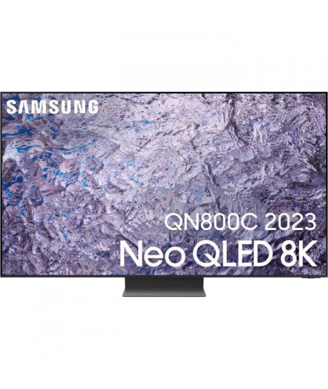 SAMSUNG 65QN800C - TV Neo QLED 65 (165 cm) - 8K 7680x4320 - 100 Hz - HDR - Smart TV - Gaming HUB - 70 Watt - 4xHDMI - WiFi