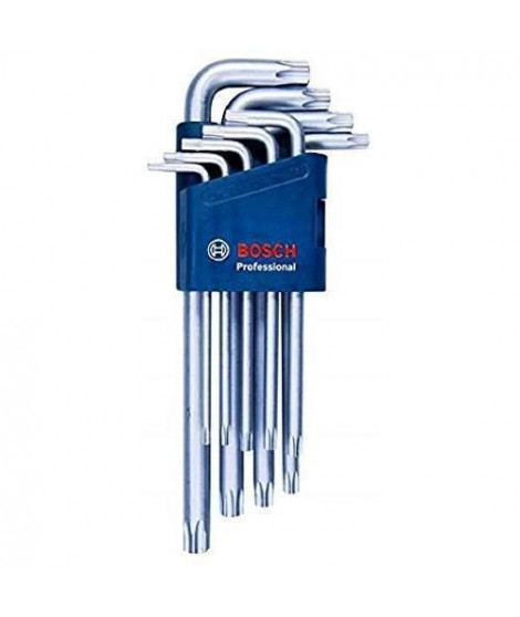 Set de 9 clés mâles pour vis Torx