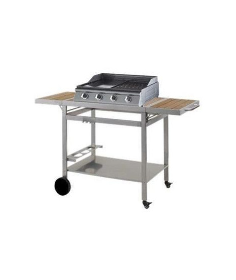 Desserte de jardin GRANDI XL avec plateaux - Roulettes multidirectionnelles - L 147 x l 65 x H 80,5 cm