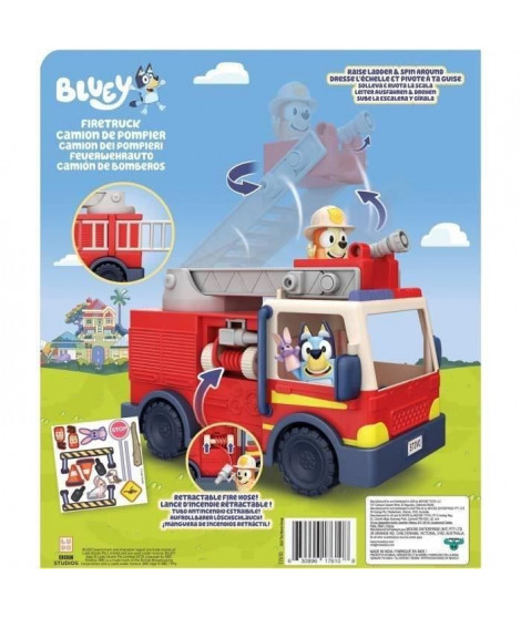 Véhicules miniatures - MOOSE TOYS - Le camion de Pompier de Bluey