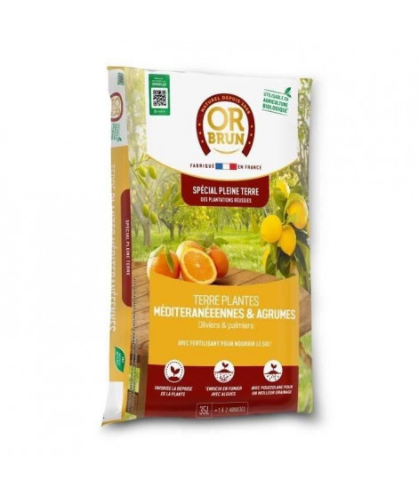 Terre Plantes Méditerranéennes - OR BRUN - Obrtpm35N