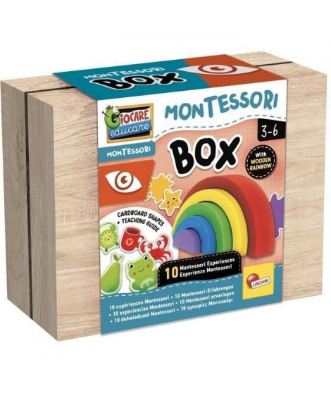 Arc-en-ciel en bois - LISCIANI - Stimulez la vision et la sensibilité aux couleurs