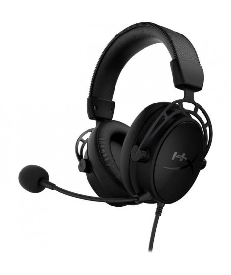 Casque Gamer Filaire - HyperX Cloud Alpha S - pour PC & console - Noir