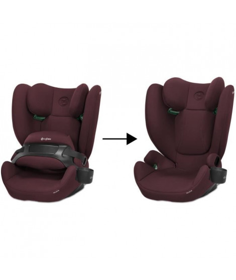 Siege auto CYBEX PALLAS B2 I-SIZE - Des 15 mois jusqu'a 12 ans - Rumba Red et dark red