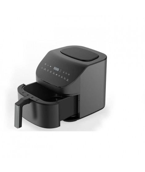 Friteuse diététique - LITTLE BALANCE - Crousty light XL - 7 L - 1600 W - 10 programmes - Noir