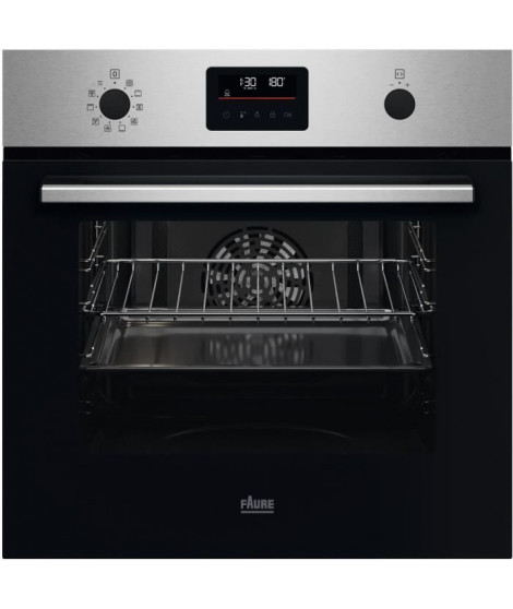 Four multifonction encastrable - Pyrolyse - FAURE - FOPWC6X2 - Inox - Porte froide