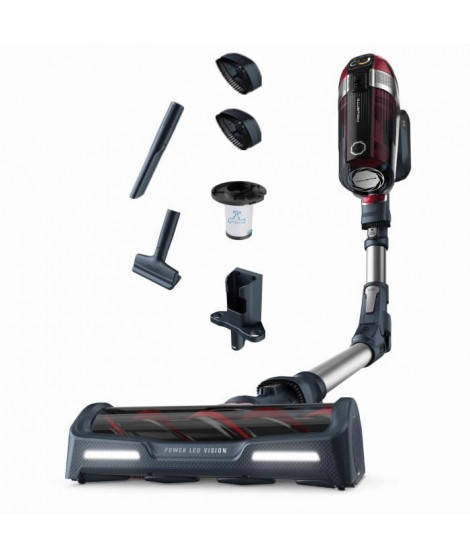ROWENTA X-Force Flex 11.60 Aspirateur balais sans fil, Tube flexible, Contrôle digital, Autonomie jusqu'a 45 min, Léger YY5426FE