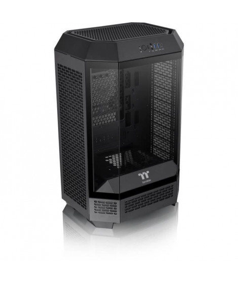 Boîtier PC - THERMALTAKE - The TOWER 300 (Noir) - Mini tour - Format Micro-ATX - Sans alimentation