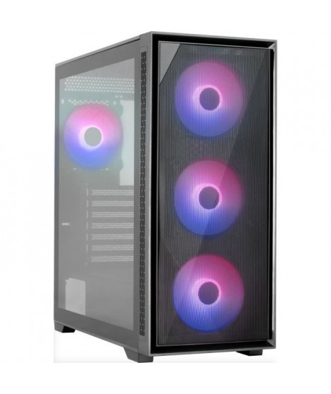 Boîtier PC - AEROCOOL - Geoflow G v2 (Noir) - Moyen tour - Format ATX - Sans alimentation