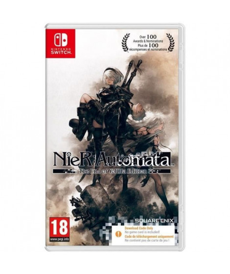 Nier Automata: The End of YoRHa - Jeu Nintendo Switch - Code dans la boîte