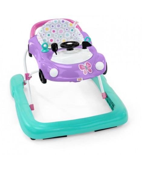 BRIGHT STARTS Trotteur 3 en 1, petit bolide, 3 modes de jeux évolutifs, violet