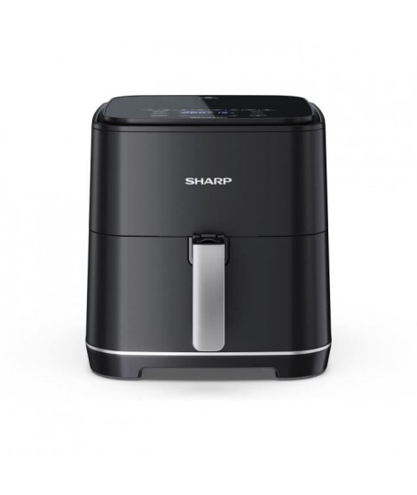 Friteuse sans huile SHARP - Airfryer 5,5L - 1650 W - 8 programmes - Noir