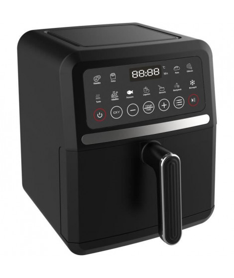 Friteuse diététique - LITTLE BALANCE - 8725 - Crousty light - 5 L - 1500 W - 12 programmes - Noir