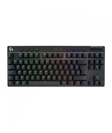 Clavier gamer - sans fil - LOGITECH G - G Pro X TKL Lightspeed  - USB - AZERTY - Noir