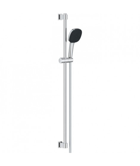 Ensemble de douche avec pommeau 3 jets, barre 90cm et flexible - GROHE Vitalio Comfort 110 26932001 - Economie d'eau - Chromé