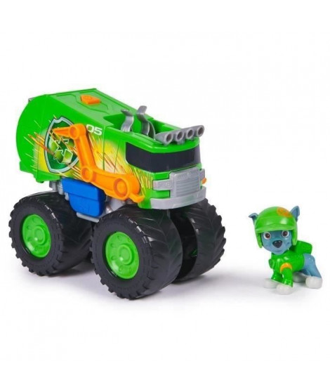 SPIN MASTER VÉHICULE + FIGURINE RESCUE WHEELS ROCKY La Pat' Patrouille