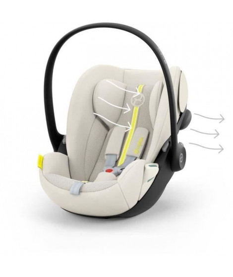 CYBEX - Siege auto Gr0+ Cloud G i-Size - Tissu Plus - Seashell beige