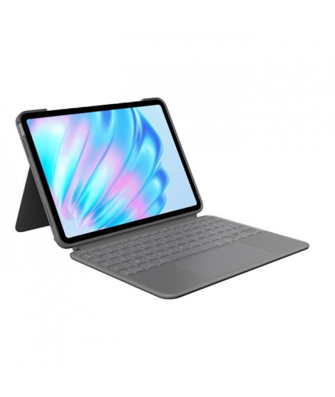 Étui pour iPad Air 13 - Logitech - Combo Touch - Gris