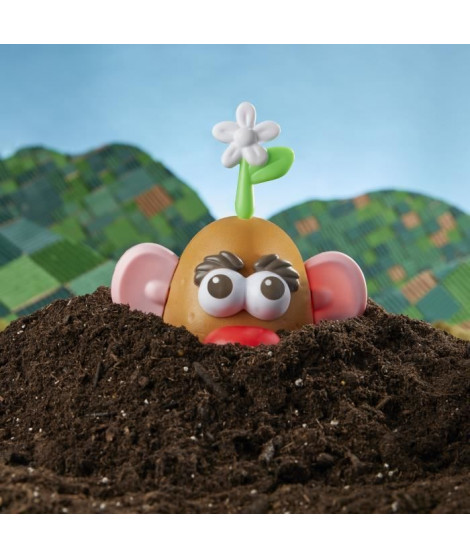 Mr. Potato Head Goes Green, 15 pieces en matiere plastique d'origine végétale, jouet pour enfants