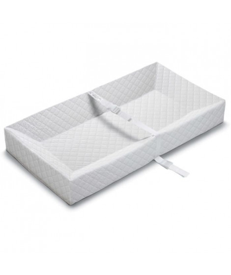 SUMMER Matelas a langer, 4 côtés imperméable avec ceinture de sécurité a déclenchement rapide pour bébé