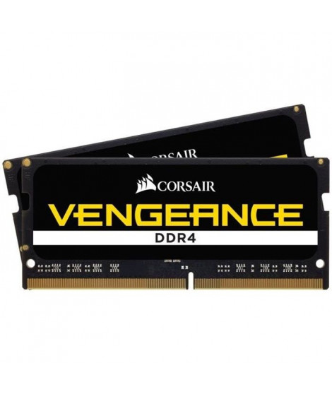 CORSAIR Mémoire PC Portable DDR4 - Vengeance 16 Go (1 x 16 Go) - 2400 MHz - CAS 16 (CMSX16GX4M1A2400C16)