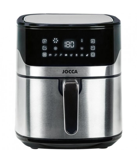Friteuse sans huile - JOCCA - 2192 - 6,5L - 1600 W - 28 x 37 x 31,5 cm - Inox