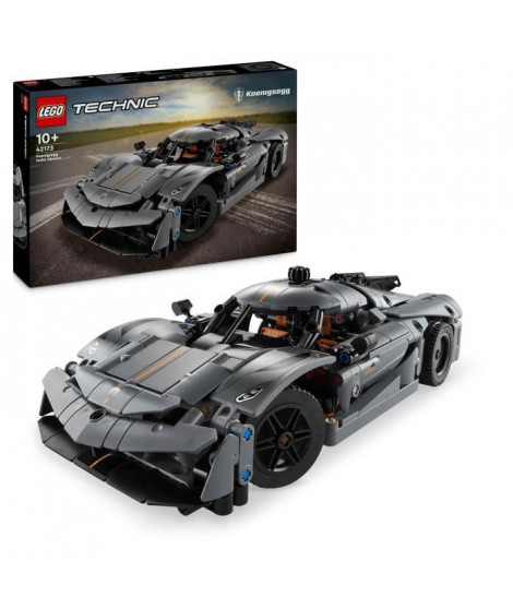 LEGO Technic 42173 Hypercar Koenigsegg Jesko Absolut grise - Set de construction