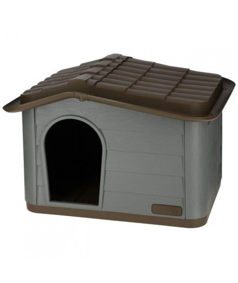 Maison pour chat - KERBL - PAOLA Eco XL - 75 x 59 x 55 cm - Intérieur/extérieur