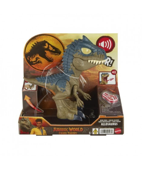 Jurassic World : Chomp Chomp-Allosaurus Méga Rugissement-figurine de dinosaure HVB45