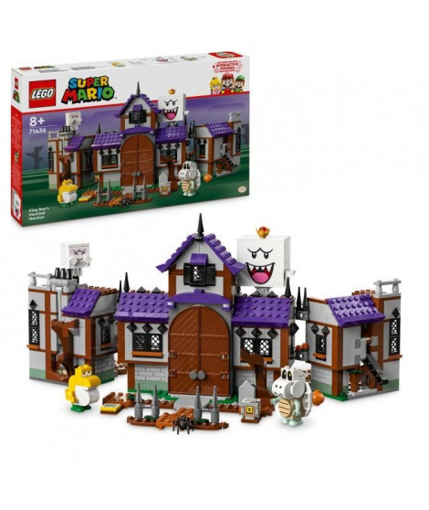 LEGO Super Mario 71436 Manoir hanté du Roi Boo - Set Collector Nintendo