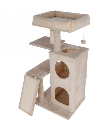 Arbre a chat  100 cm - ALESSIA - KERBL - Moelleux - Alcôve a deux étages
