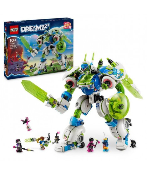 LEGO DREAMZzz 71485 Mateo et Z-Blob, le Robot Chevalier - Jouet avec 4 Minifigurines