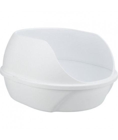 Bac a litiere TRIXIE Simao - Haut rebord - 48 × 30 × 58 cm - Blanc
