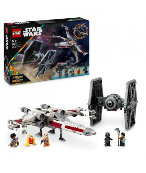 LEGO Star Wars 75393 TIE Fighter et X-Wing a Combiner - Maquette a Construire