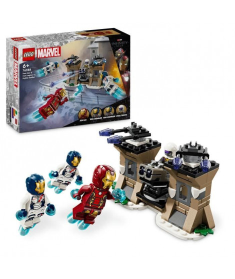 LEGO Marvel 76288 Iron Man et l'Iron Legion contre le soldat de l'Hydra, Set Avengers
