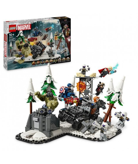 LEGO Marvel 76291 Avengers Rassemblement : L'ere d'Ultron, minifigurines de super-héros