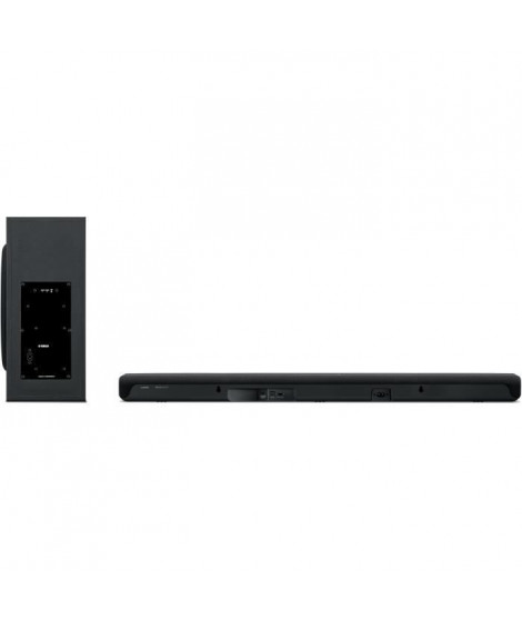 Barre de son Dolby Atmos - YAMAHA - ATS-B400BL - 2.1.2, 6 HP, caisson sans fil, HDMI eARC, optique, Bluetooth, 4K/60fps, Cont…
