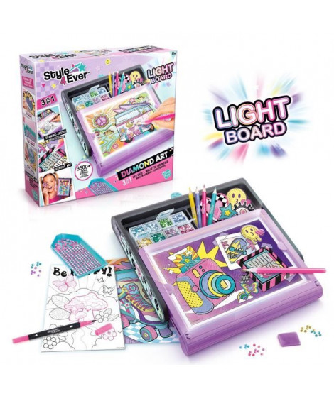 Canal Toys - Style For Ever - Diamant'Art Mallette Lumineuse - OFG 300