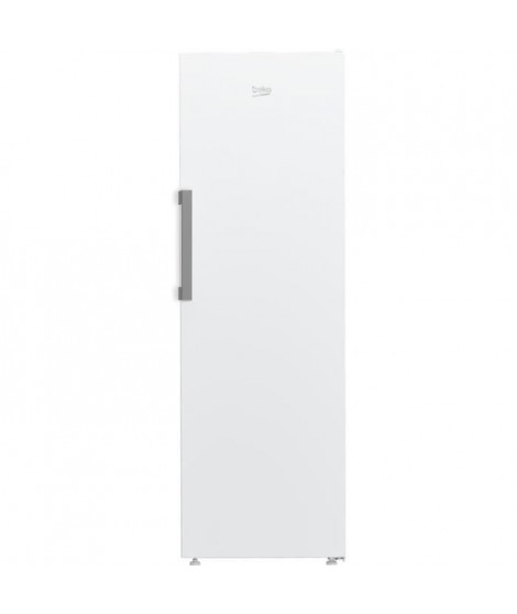 Congélateur armoire - BEKO - B1RFNE314W - Froid ventilé - Classe E - 286 L - 186,5 x 59,7 x 70,9 cm - Blanc
