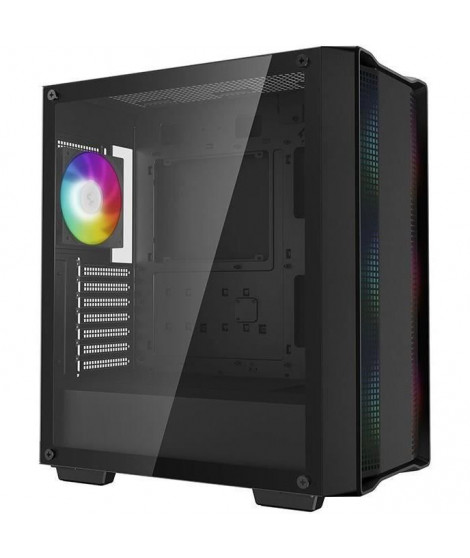 Boîtier PC - DEEPCOOL - CC560 ARGB V2 (Noir) - Moyen tour - Format ATX - Circulation d'air optimisée