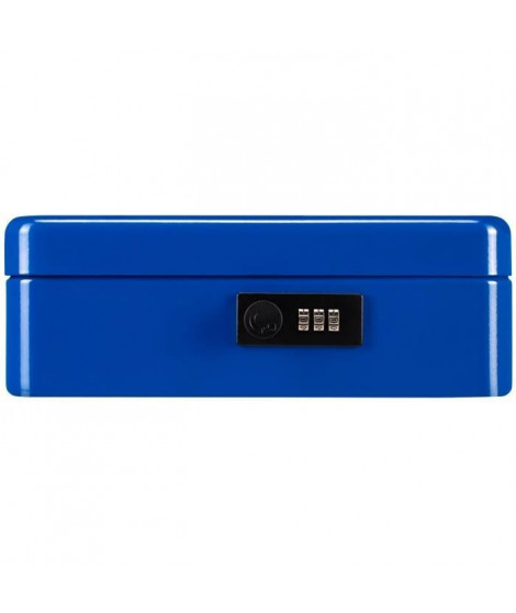 Caissette a monnaie - BURG WACHTER - Money Code 5025 Blue - Ouverture a code, acier bleu