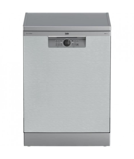 Lave-vaisselle pose libre BEKO BDFN26640XC - 16 couverts - Induction - L60cm - 44dB - Inox