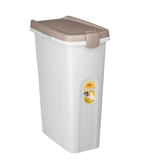 Conteneur Petfood - KERBL - 40 L - Brun / Blanc